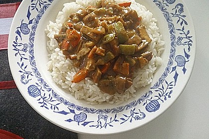 Einfaches, vegetarisches Curry 3