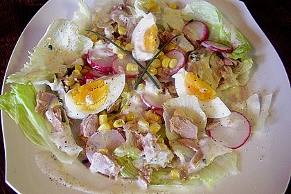 Chefsalat mit Thunfisch 3