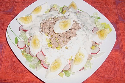 Chefsalat mit Thunfisch 11