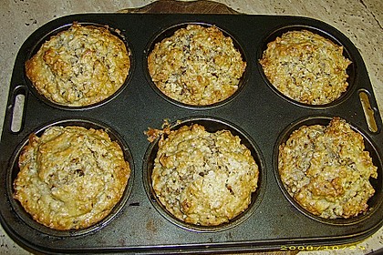 Haferflocken - Muffins mit Zimt 2