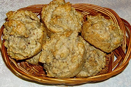 Haferflocken - Muffins mit Zimt 3