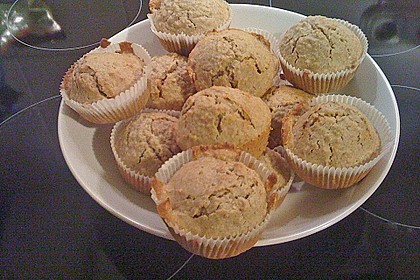 Haferflocken - Muffins mit Zimt 4