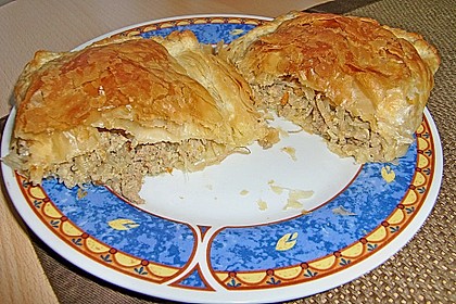 Gef&uuml;llte Bl&auml;tterteigtaschen nach Art der Fr&uuml;hlingsrolle 4