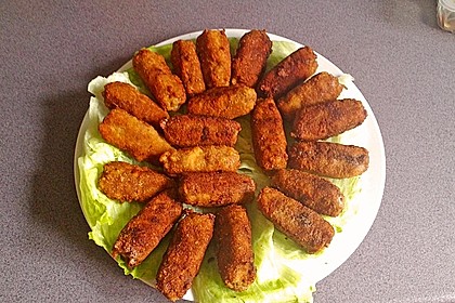 Hackfleisch - Käsekroketten 45