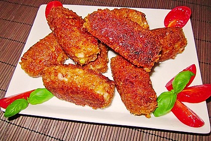 Hackfleisch - Käsekroketten 3