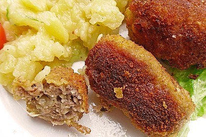 Hackfleisch - Käsekroketten 11