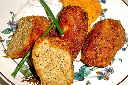 Hackfleisch - Käsekroketten 2