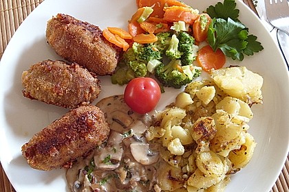 Hackfleisch - Käsekroketten