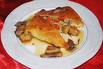 Eierkuchen mit Chinakohl - Hackfleisch - F&uuml;llung 8