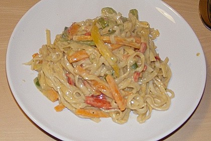 Asiatische Kokos - Curry - Gemüse - Pfanne 8