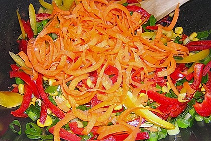 Asiatische Kokos - Curry - Gemüse - Pfanne 4