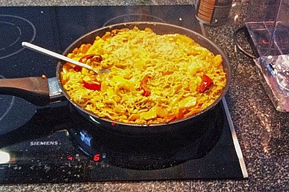 Asiatische Kokos - Curry - Gemüse - Pfanne 3
