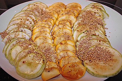 Zucchini - Carpaccio 2