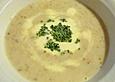 Ger&ouml;stete Haferflockensuppe