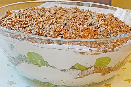 Schichtdessert mit Weintrauben 18