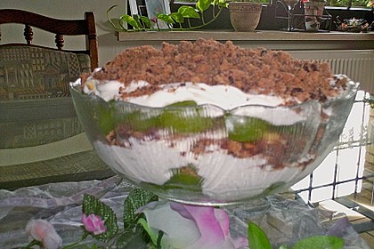 Schichtdessert mit Weintrauben 28