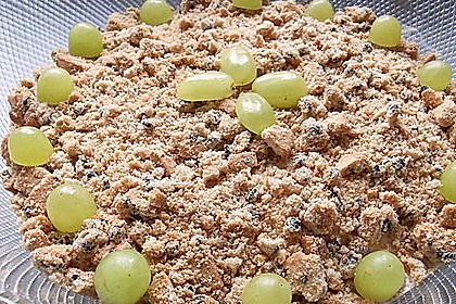 Schichtdessert mit Weintrauben 25