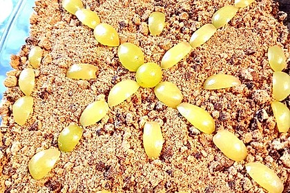 Schichtdessert mit Weintrauben 20