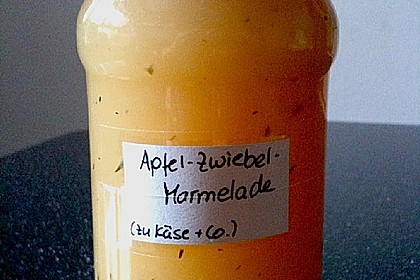 Apfel - Zwiebel - Konfitüre 3