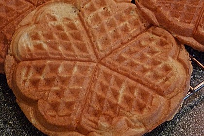 Waffeln ohne Mehl 2
