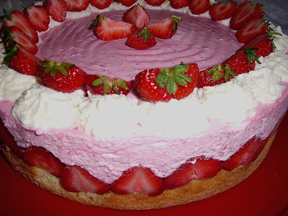 Erdbeer - Joghurt - Torte (Rezept mit Bild) von Tortella | Chefkoch.de