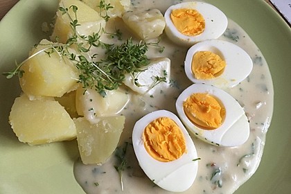 Eier in Senfsauce 11