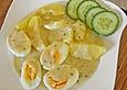 Eier in Senfsauce
