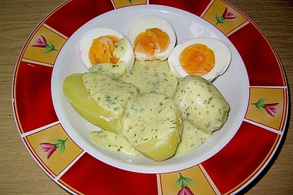 Eier in Senfsauce 3