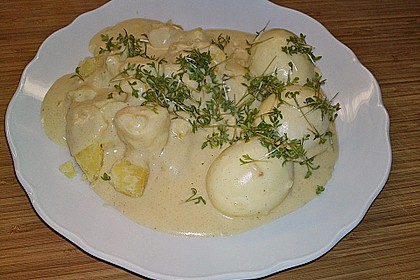 Eier in Senfsauce 9