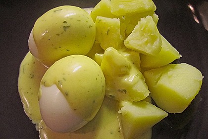 Eier in Senfsauce 21