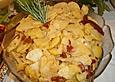 Italienischer Kartoffelsalat mit getrockneten Tomaten