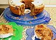 Saftiger Nuss - Kuchen mit Snickers