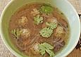 Glasnudelsuppe mit Hackfleischb&auml;llchen