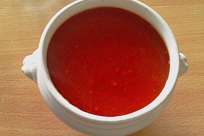 Einfache Paprika - Tomaten - Suppe 1