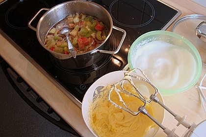 Rhabarber - Milchreis - Auflauf