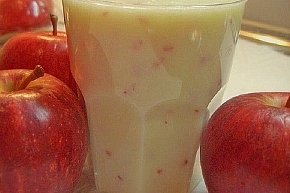 Apfel - Buttermilch - Shake