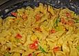 Nudelsalat mit Curry