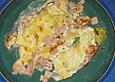 Chicoree - Gratin mit Creme fraiche - Senfcreme und Putenbrust