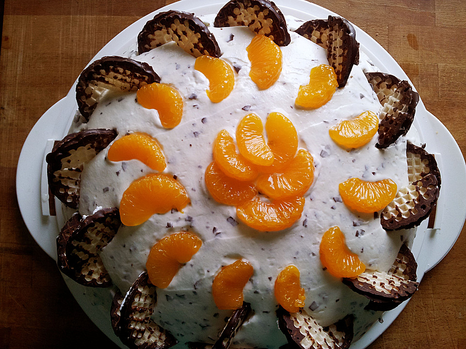 Schokokuss - Mandarinen - Torte (Rezept mit Bild) | Chefkoch.de