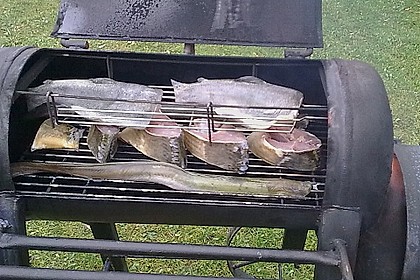 Heißräuchern von Fisch 5