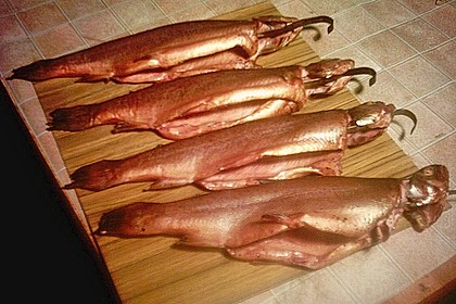 Heißräuchern von Fisch 10