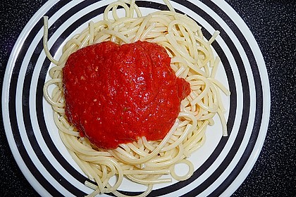 Schnelle Tomatensauce