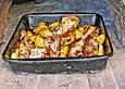 H&auml;hnchenkeulen mit Kapern und Oliven