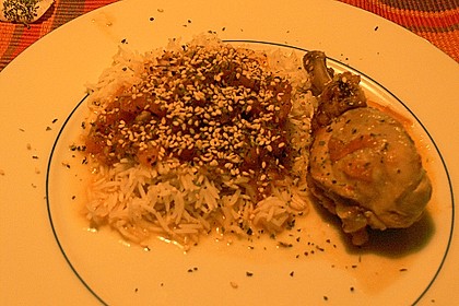Tajine mit Huhn und Sesam 1