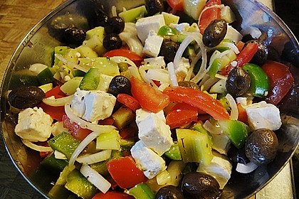Griechischer Bauernsalat 1