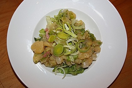 Kartoffelsalat mit Speck und Endivie 2