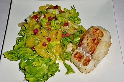 Kartoffelsalat mit Speck und Endivie 1