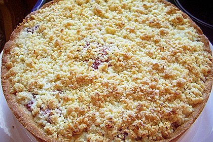 Kirsch - Himbeerkuchen mit Kokosstreusel 2