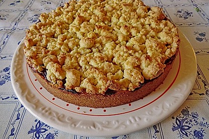 Kirsch - Himbeerkuchen mit Kokosstreusel 27