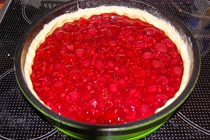 Kirsch - Himbeerkuchen mit Kokosstreusel 34